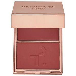 Patrick Ta Double Take Crème & Powder Blush in OH SHE’S DIFFERENT